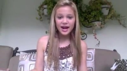 Olivia Holt facebook video january 2012 00253