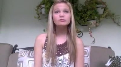 Olivia Holt facebook video january 2012 00260