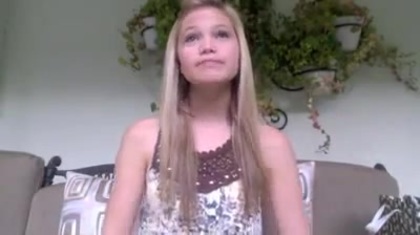 Olivia Holt facebook video january 2012 00267