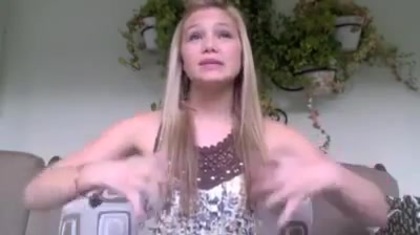 Olivia Holt facebook video january 2012 00280