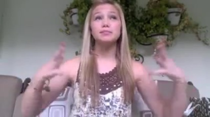 Olivia Holt facebook video january 2012 00282