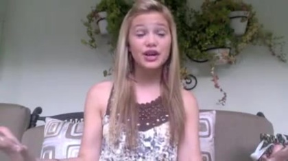 Olivia Holt facebook video january 2012 00308