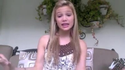 Olivia Holt facebook video january 2012 00313