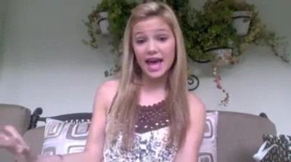 Olivia Holt facebook video january 2012 00321