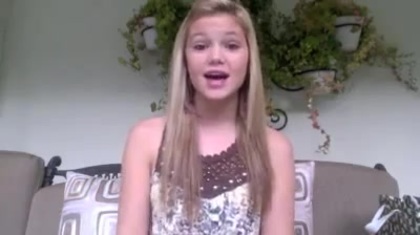 Olivia Holt facebook video january 2012 00333