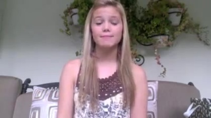 Olivia Holt facebook video january 2012 00341
