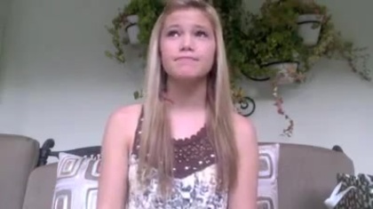 Olivia Holt facebook video january 2012 00349