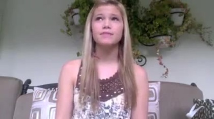 Olivia Holt facebook video january 2012 00350