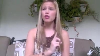 Olivia Holt facebook video january 2012 00362