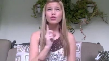 Olivia Holt facebook video january 2012 00369