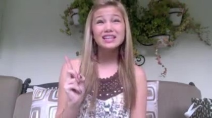 Olivia Holt facebook video january 2012 00380 - Olivia -  Holt - Facebook - January - 2012