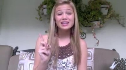 Olivia Holt facebook video january 2012 00383 - Olivia -  Holt - Facebook - January - 2012