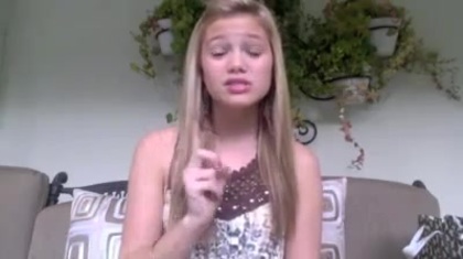 Olivia Holt facebook video january 2012 00397 - Olivia -  Holt - Facebook - January - 2012