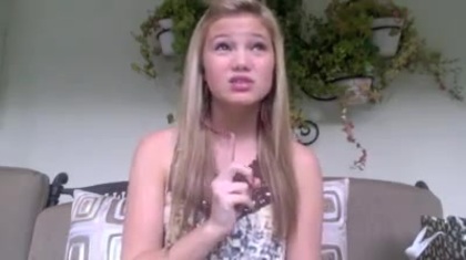 Olivia Holt facebook video january 2012 00414 - Olivia -  Holt - Facebook - January - 2012
