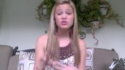 Olivia Holt facebook video january 2012 00419 - Olivia -  Holt - Facebook - January - 2012