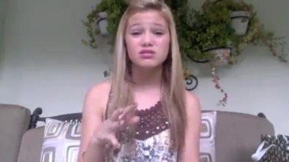 Olivia Holt facebook video january 2012 00425