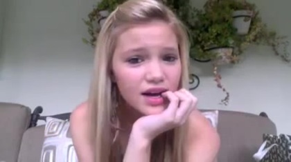 Olivia Holt facebook video january 2012 00483