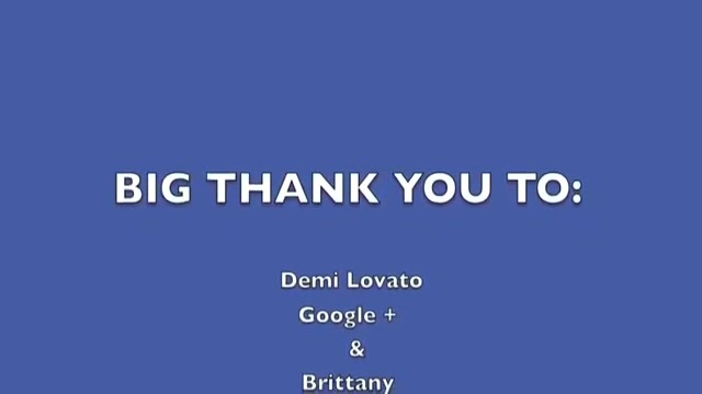 Demi Lovato _Hangs Out_ on Google + 9023