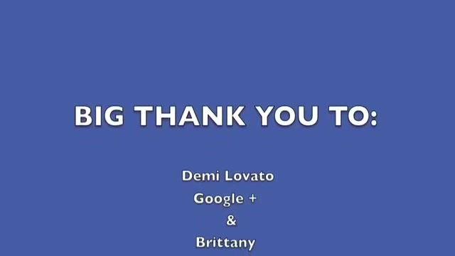 Demi Lovato _Hangs Out_ on Google + 9032