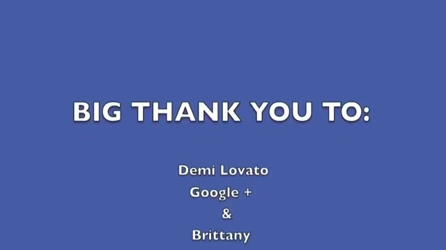 Demi Lovato _Hangs Out_ on Google + 9035