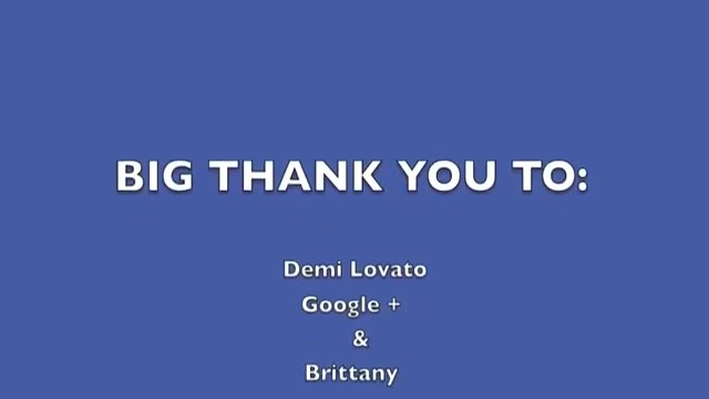 Demi Lovato _Hangs Out_ on Google + 9039