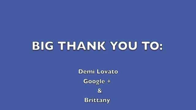 Demi Lovato _Hangs Out_ on Google + 9047