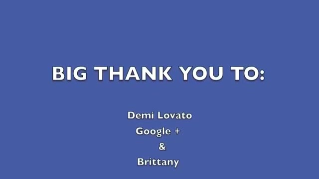 Demi Lovato _Hangs Out_ on Google + 9049