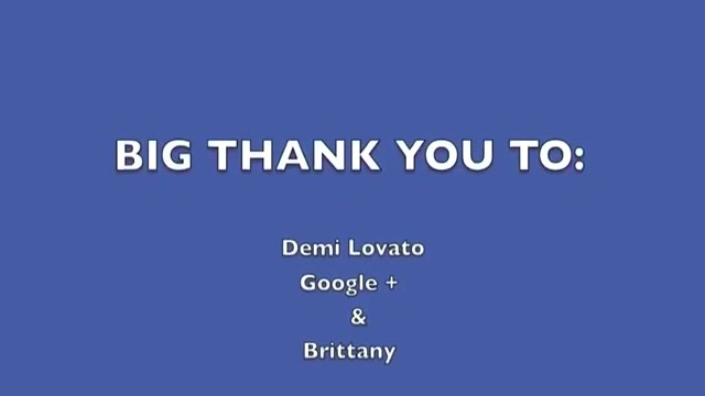 Demi Lovato _Hangs Out_ on Google + 9057