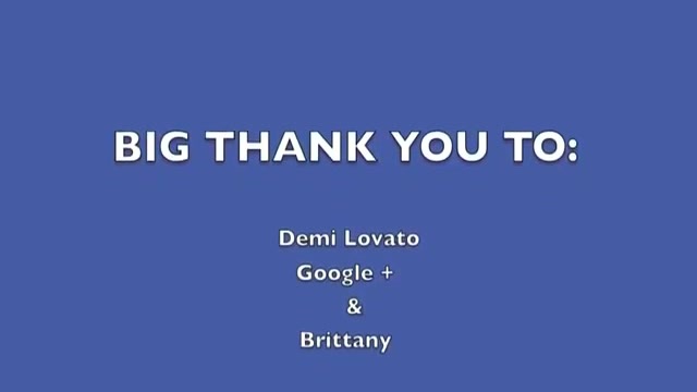 Demi Lovato _Hangs Out_ on Google + 9065