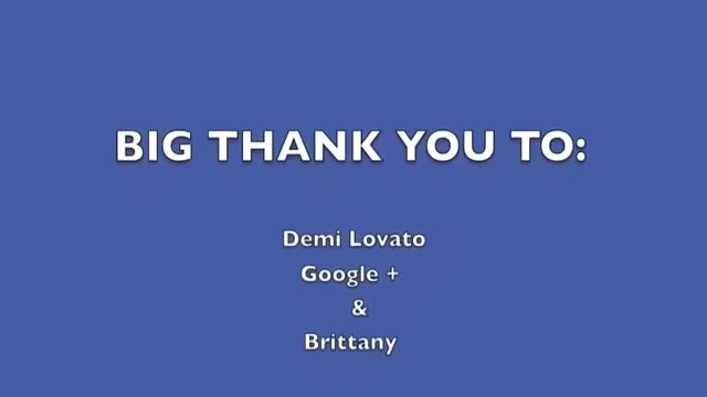 Demi Lovato _Hangs Out_ on Google + 9068