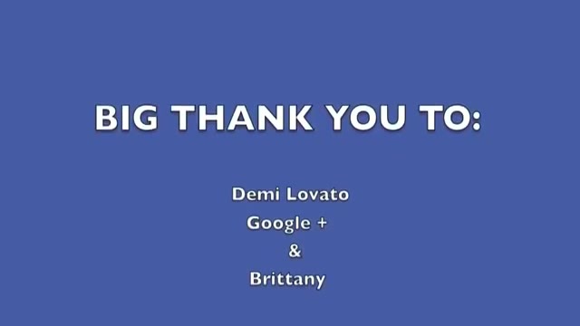Demi Lovato _Hangs Out_ on Google + 9070