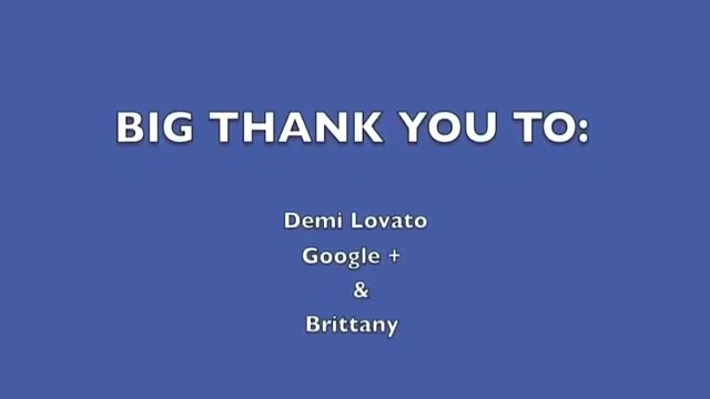 Demi Lovato _Hangs Out_ on Google + 9086