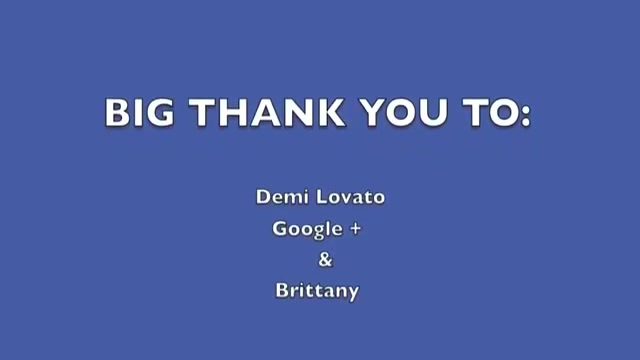 Demi Lovato _Hangs Out_ on Google + 9088