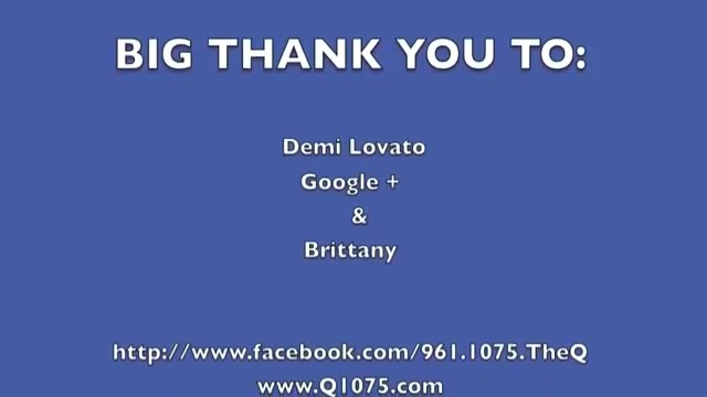 Demi Lovato _Hangs Out_ on Google + 9159