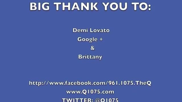 Demi Lovato _Hangs Out_ on Google + 9189