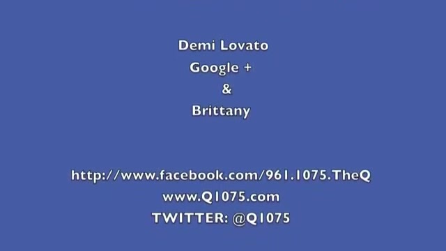 Demi Lovato _Hangs Out_ on Google + 9236