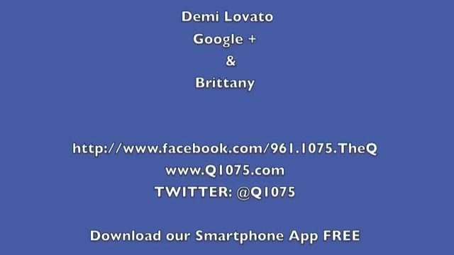 Demi Lovato _Hangs Out_ on Google + 9282