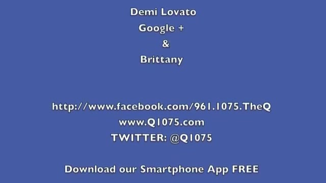 Demi Lovato _Hangs Out_ on Google + 9283