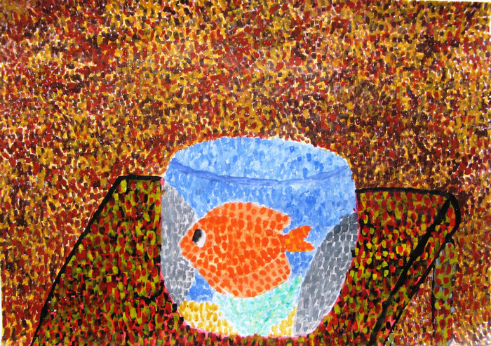 Varady Cristina, 12-14 ani - Pointilism_Categoria 12-14 ani