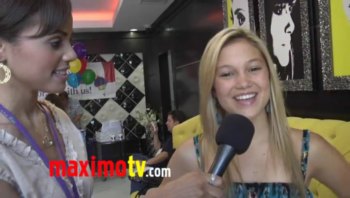 Olivia Holt Interview at _Ice Cream For Breakfast_ Fundraiser Event 0012