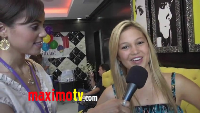 Olivia Holt Interview at _Ice Cream For Breakfast_ Fundraiser Event 0026