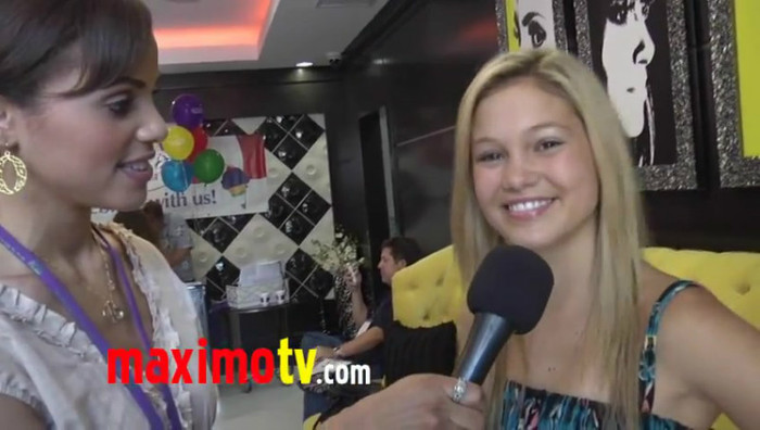 Olivia Holt Interview at _Ice Cream For Breakfast_ Fundraiser Event 0043