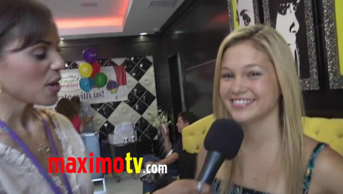 Olivia Holt Interview at _Ice Cream For Breakfast_ Fundraiser Event 0054