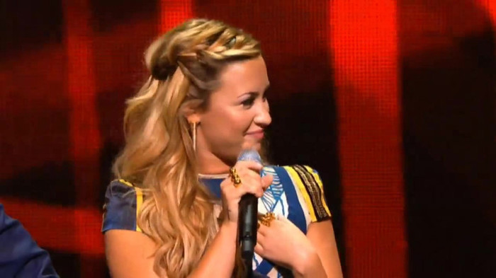 Demi Lovato joins X Factor USA judges on stage 23568 - Demi - Joins X Factor USA judges on stage Part o48