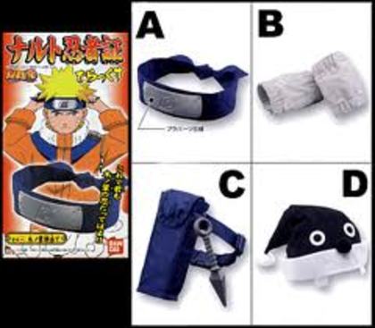 1 - Naruto accessories