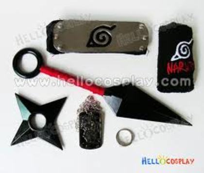 6 - Naruto accessories