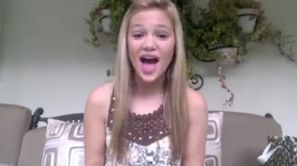 Olivia Holt facebook video january 2012 00760