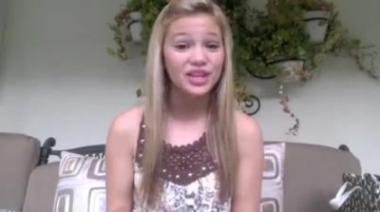 Olivia Holt facebook video january 2012 00773