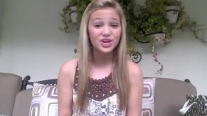Olivia Holt facebook video january 2012 00776