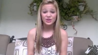 Olivia Holt facebook video january 2012 00785